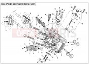 CFMOTO UFORCE 800 (CF800-3) CYLINDER HEAD NO.1 ASSY. - E02-2