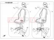 CFMOTO UFORCE 800 (CF800-3) SEAT
