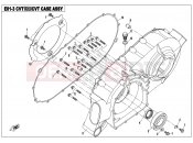 CFMOTO 2019 UTV UFORCE 800 (CF800UTR-2) CVT CASE ASSY. - E01-3