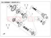 CFMOTO 2019 UTV UFORCE 800 (CF800UTR-2) TRANSMISSION SYSTEM(1) - E06-1-V2