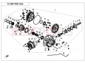 CFMOTO UFORCE 800 (CF800UTR-2) FRONT AXLE - F31-V1