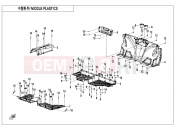 CFMOTO UFORCE 800 (CF800UTR-4) MIDDLE PLASTICS - F04-4