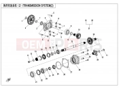 TRANSMISSION SYSTEM(2) - E06-2 - CFMOTO UFORCE 800 (CF800UTR-4) 2026