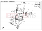CFMOTO UFORCE 800 (CF800UU-A) AIR FILTER ASSY. - E11