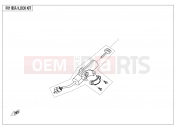 CFMOTO UFORCE 800 (CF800UU-A) LOCK KIT - F01