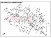 CFMOTO UFORCE 800 (CF800UU-A) LEFT CRANKCASE COVER ASSY - E01-4