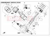 CFMOTO UFORCE 800 (CF800UU-A) CRANKSHAFT@^CONNECTING GOD@^PISTON ASSY - E04