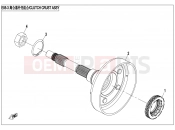 CFMOTO UFORCE 800 (CF800UU-A) CLUTCH CURST ASSY - E05-3