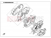 CFMOTO UFORCE 800 (CF800UU-A) CRANK CASE ASSY - E01