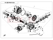 CFMOTO 2019 UTV UFORCE 800 (CF800UU-A) FRONT AXLE - F31