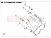 CFMOTO 2019 UTV UFORCE 800 (CF800UU-A) CYLINDER HEAD COVER ASSY. - E02-1