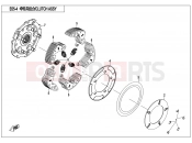 CFMOTO 2019 UTV UFORCE 800 (CF800UU-A) CLUTCH ASSY - E05-4