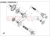CFMOTO 2019 UTV UFORCE 800 (CF800UU-A) TRANSMISSION SYSTEM (1) - E06-1-V1
