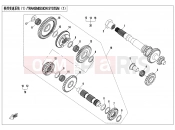 CFMOTO 2019 UTV UFORCE 800 (CF800UU-A) TRANSMISSION SYSTEM(1) - E06-1-V2