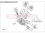 CFMOTO UFORCE 800 (CF800UU-A) CYLINDER HEAD NO.2 ASSY. - E02-6-V2