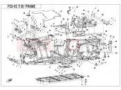 FRAME - F03-V2 - CFMOTO ZFORCE 1000 (CF1000US-2) 2018