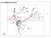 OIL COOLING SYSTEM - E07-2-V4 - CFMOTO ZFORCE 1000 (CF1000US-2) 2018