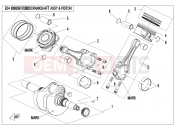 CFMOTO ZFORCE 1000 (CF1000US-2) CRANKSHAFT @^ CONNECTING ROD @^ PISTON ASSY - E04