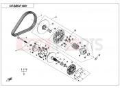 CFMOTO ZFORCE 1000 (CF1000US-2) CVT ASSY(NON SPEED LIMITED@^DIE THRUST COLLAR) - E05-V3