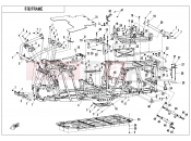 CFMOTO ZFORCE 1000 (CF1000UTR-2) FRAME - F03