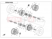 CFMOTO ZFORCE 1000 (CF1000UTR-2) REAR WHEEL