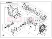 CFMOTO ZFORCE 1000 (CF1000UTR-2) REAR AXLE(AUTOMATIC DIFFERENTIAL LOCK)