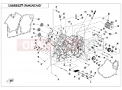 LEFT CRANKCASE ASSY - E01-1 - CFMOTO ZFORCE 1000 (CF1000UTR-B) 2020