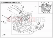 RIGHT CRANKCASE ASSY - E01-2 - CFMOTO ZFORCE 500 (CF500US) 2015