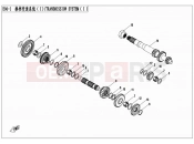 CFMOTO ZFORCE 500 (CF500US) TRANSMISSION â  - E06-1