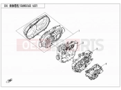 CFMOTO 2018 SSV ZFORCE 500 (CF500US) CRANKCASE ASSY. - E01
