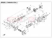 CFMOTO 2020 SSV ZFORCE 500 (CF500US) TRANSMISSION(2,FOR SLEEVE) - E06-2-B