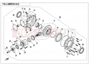 CFMOTO ZFORCE 500 (CF500US-EX) REAR AXLE(2017) - F33-A