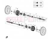 CFMOTO 2012 SSV ZFORCE 600 (CF600-3) FRONT WHEEL