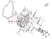 CFMOTO 2012 SSV ZFORCE 600 (CF600-3) CRANKCASE COVER (LEFT) - E05