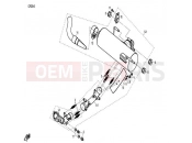 CFMOTO 2015 SSV ZFORCE 600 (CF600-3) MUFFLER
