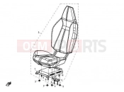 CFMOTO Z6 EX (CF600-6) SEAT ASSY