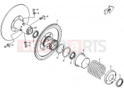 CFMOTO ZFORCE 600 (CF625-3) SECONDARY SHEAVE - E15