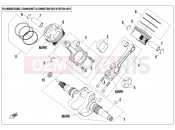 CFMOTO ZFORCE 800 (CF800) CRANKSHAFT@^CONNETING GOD@^PISTON ASSY - E04