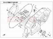 CVT CASE ASSY - E01-3 - CFMOTO ZFORCE 800 (CF800) 2013