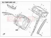 CYLINDER ASSY - E02-3 - CFMOTO ZFORCE 800 (CF800) 2013