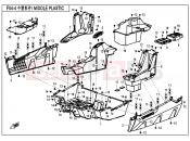 MIDDLE PLASTIC - F04-4 - CFMOTO ZFORCE 800 (CF800) 2014