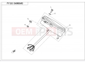 DASHBOARD - F17 - CFMOTO ZFORCE 800 (CF800) 2014