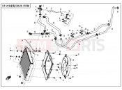 COOLING SYSTEM - F18-1 - CFMOTO ZFORCE 800 (CF800) 2014