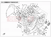 RIGHT CRANKCASE ASSY - E01-2 - CFMOTO ZFORCE 800 (CF800) 2014