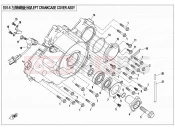 LEFT CRANKCASE COVER ASSY - E01-5 - CFMOTO ZFORCE 800 (CF800) 2014