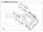 CYLINDER HEAD COVER ASSY - E02-1 - CFMOTO ZFORCE 800 (CF800) 2014