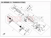 TRANMISSION SYSTEM(â¢) - E06-3 - CFMOTO ZFORCE 800 (CF800) 2014