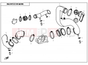 CFMOTO 2015 SSV ZFORCE 800 (CF800) CVT AIR PIPE - F00-2