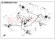 CFMOTO 2015 SSV ZFORCE 800 (CF800) BRAKING SYSTE - F08-1