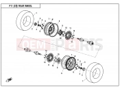 CFMOTO 2015 SSV ZFORCE 800 (CF800) REAR WHEEL - F11